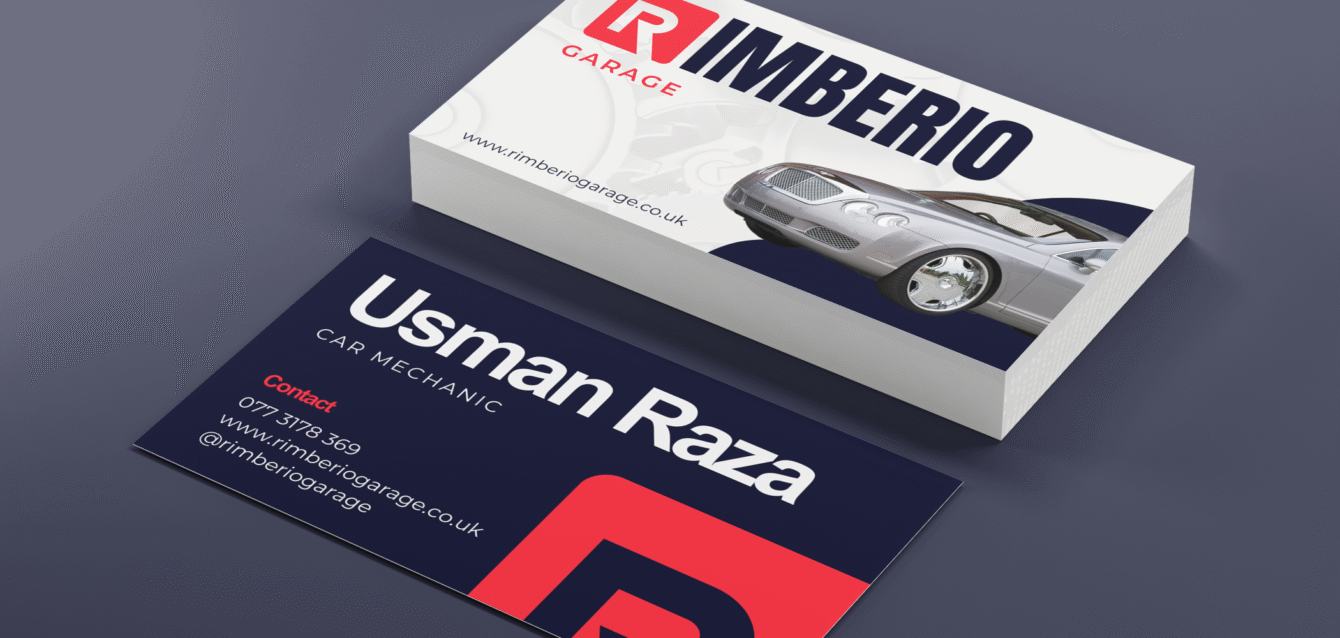 Garage Business Cards